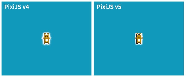 PixiJS Filter v4 v5