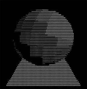 three.js - ascii filter example